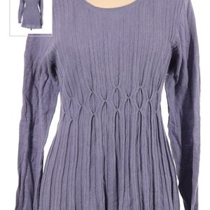Daisy Fuentes baby doll tunic sweater